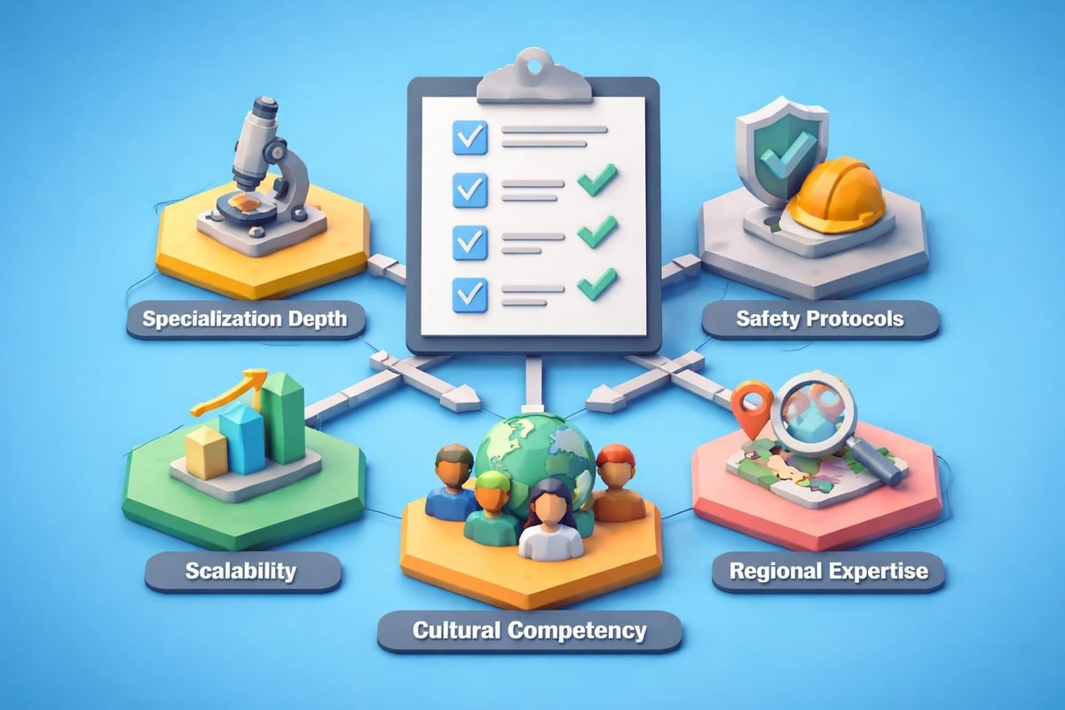 Staffing agency evaluation criteria