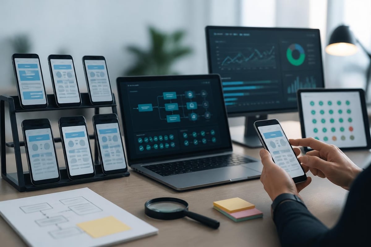 Testing-Prozess mobile Optimierung
