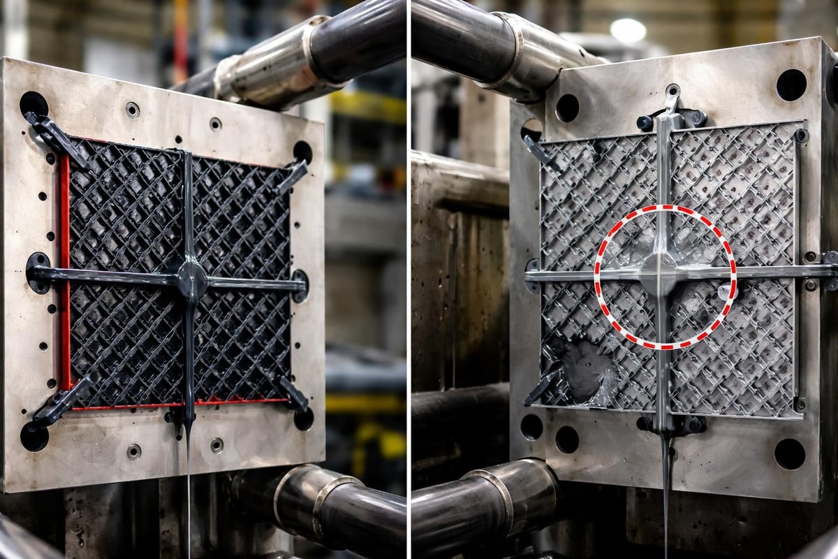 Swisstrax four-point injection molding process