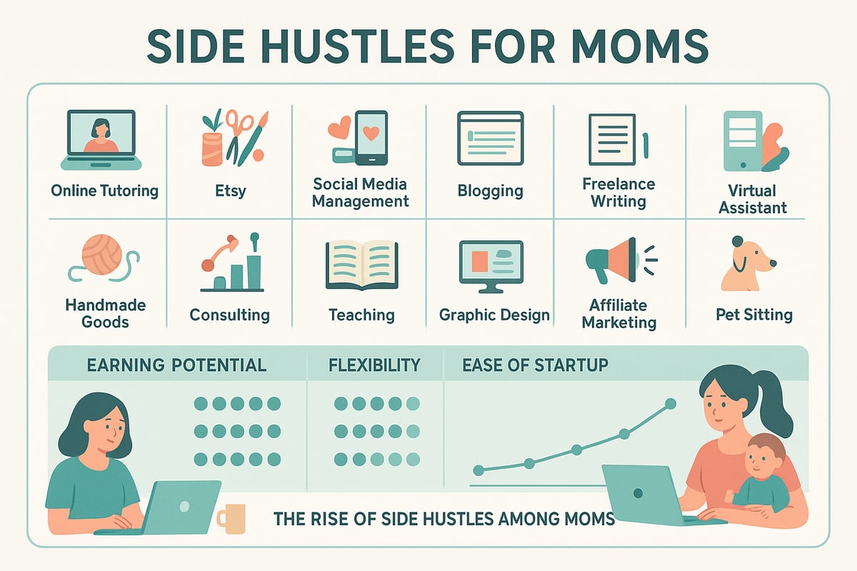 12 Inspiring Side Hustle for Moms Ideas to Try in 2026