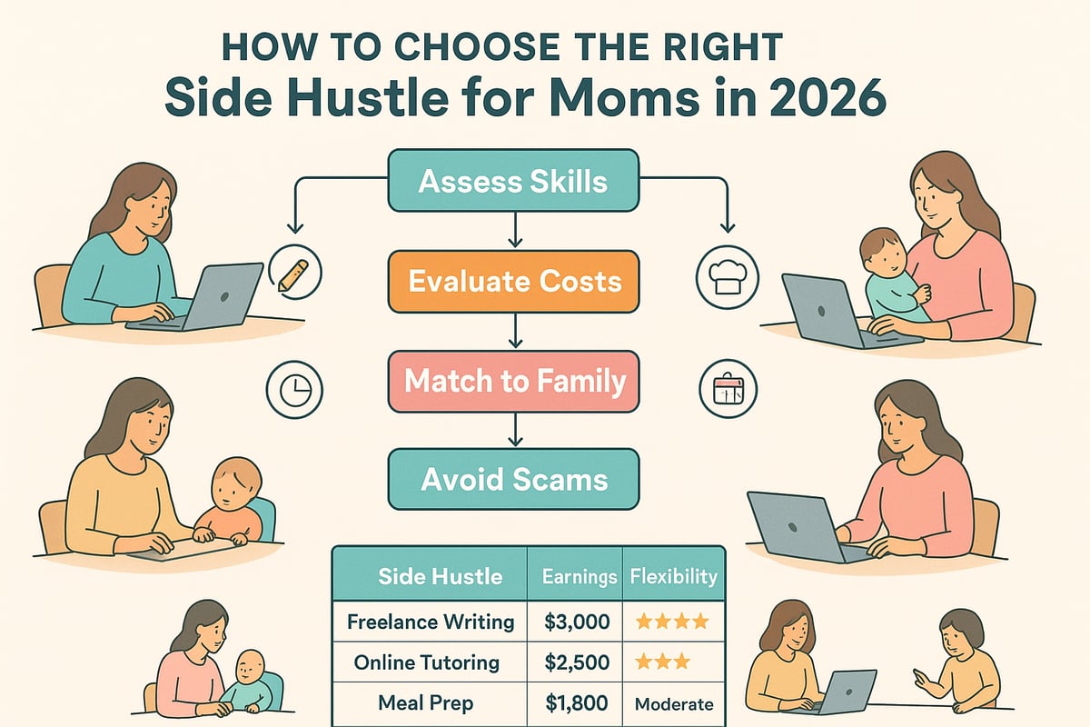 How to Choose the Right Side Hustle as a Mom