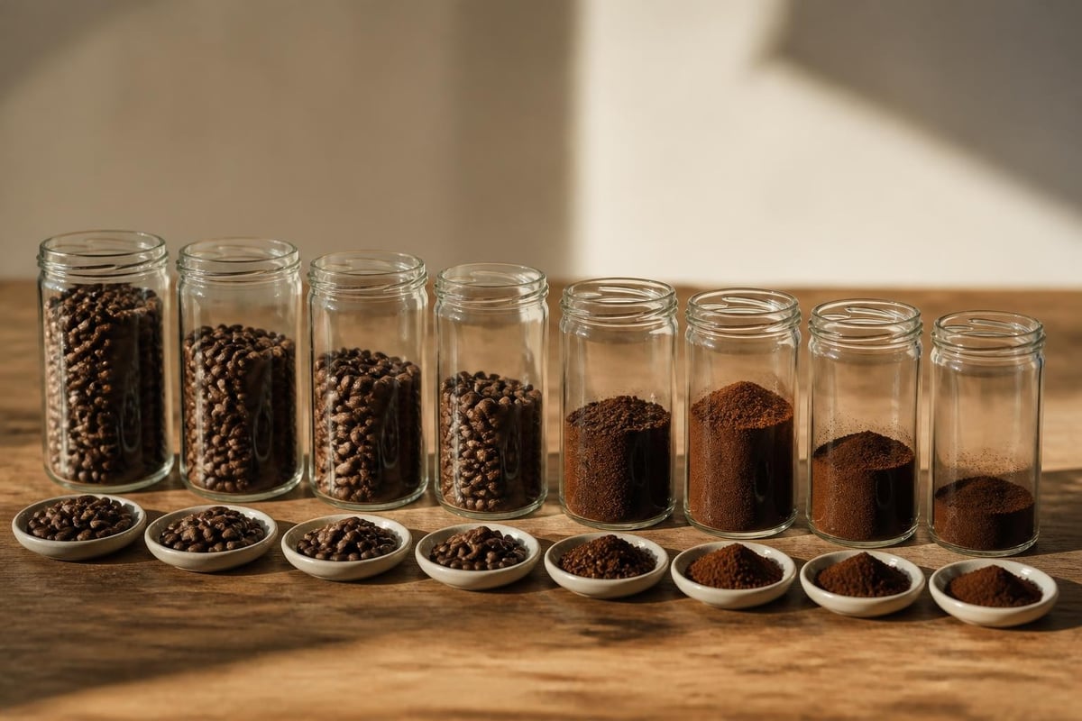 Processus d'oxydation du café