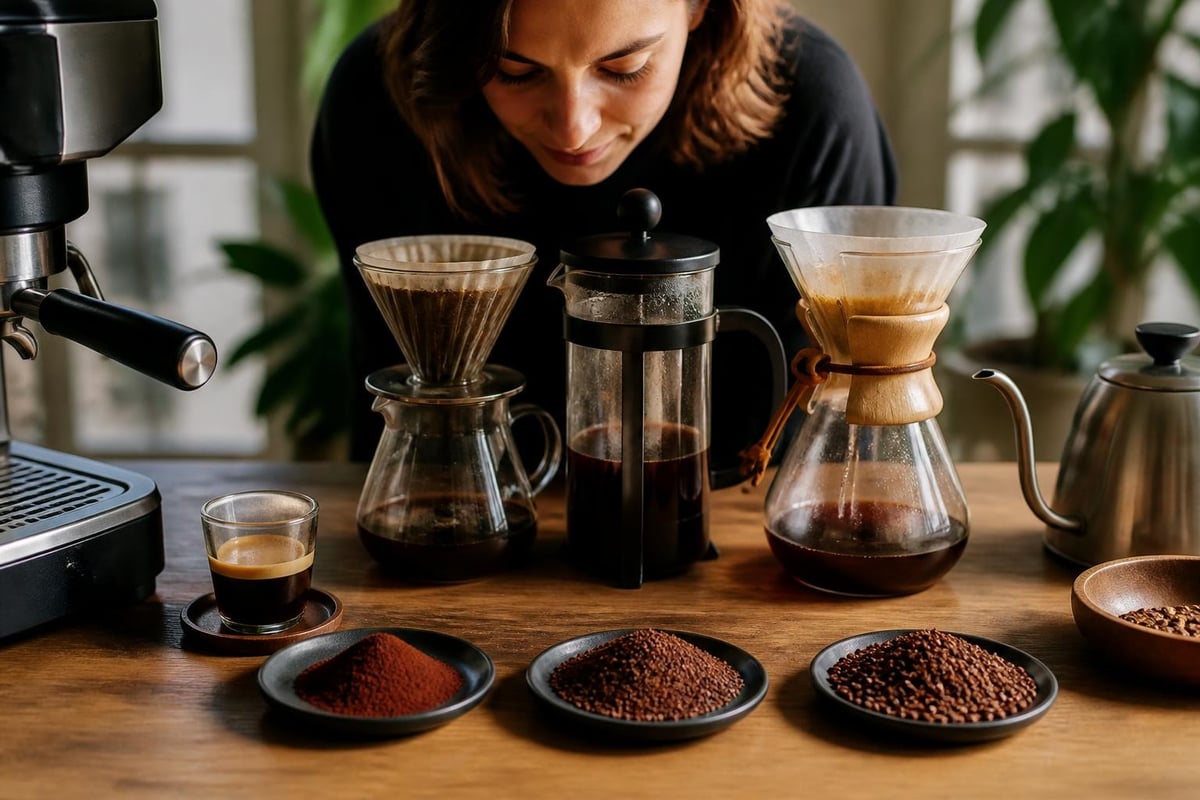 Extraction du café