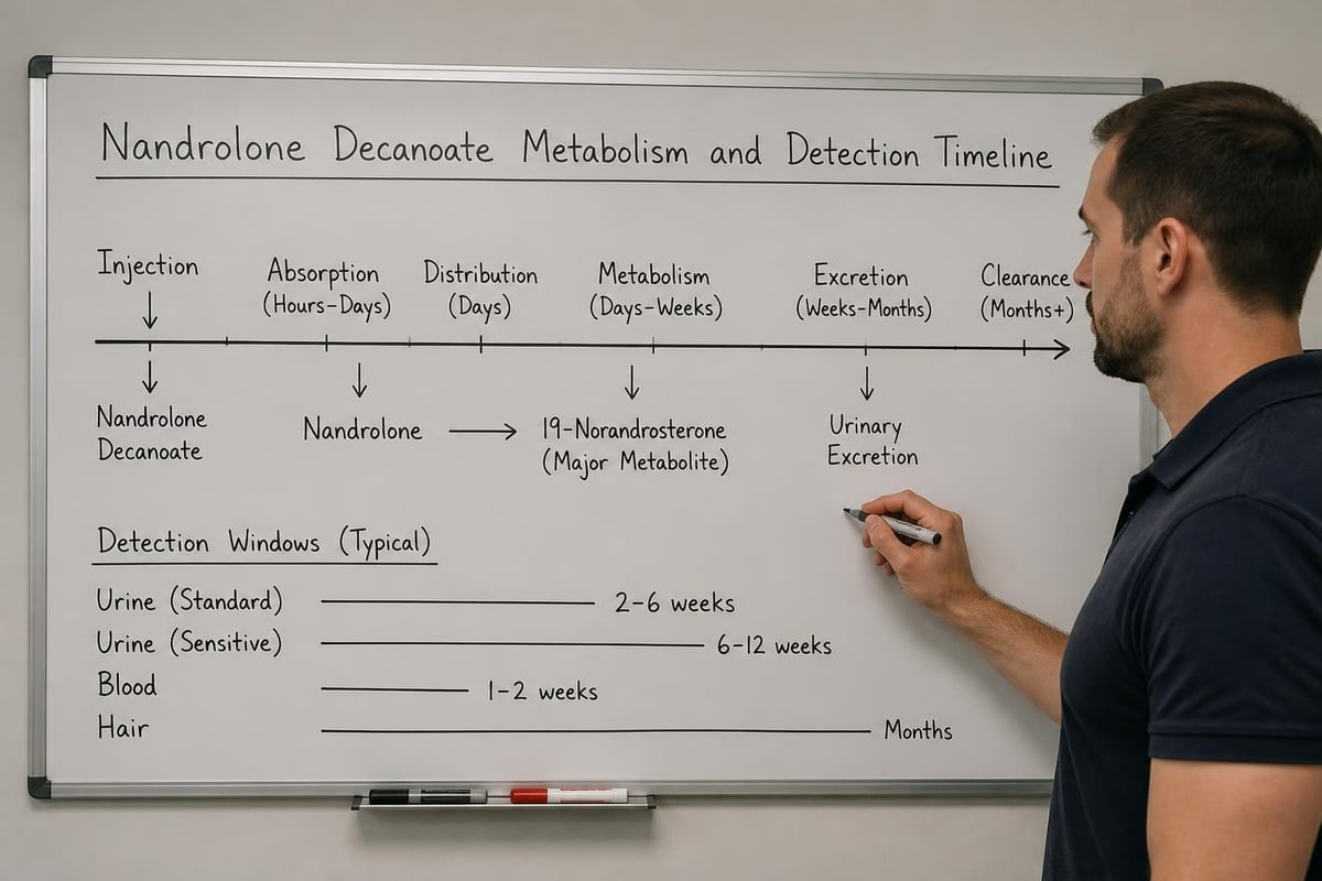 Nandrolone metabolite detection