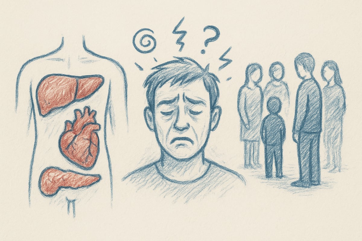 Conseguenze della Dipendenza da Alcol sulla Salute e sulla Vita Sociale