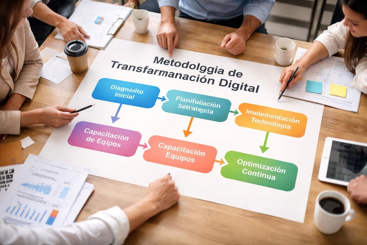 Proceso de implementación digital