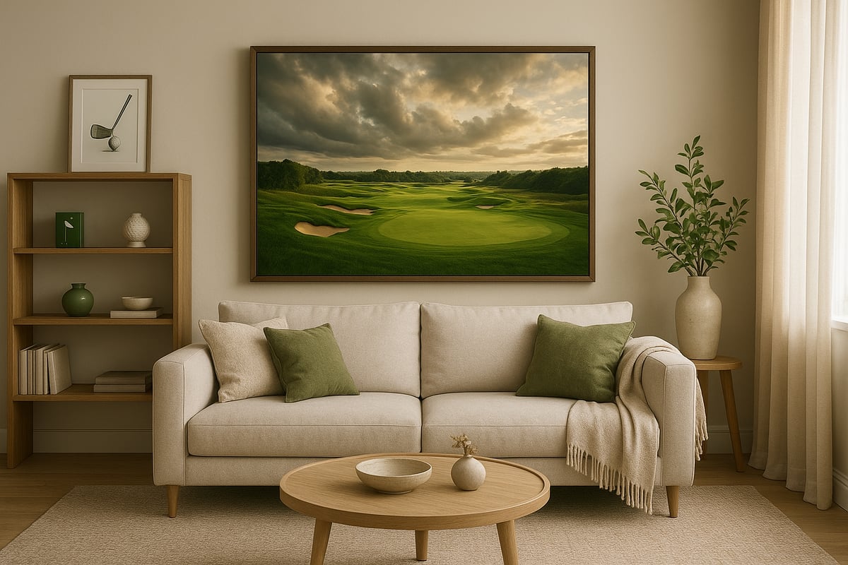 The Rise of Golf Prints in Home Decor