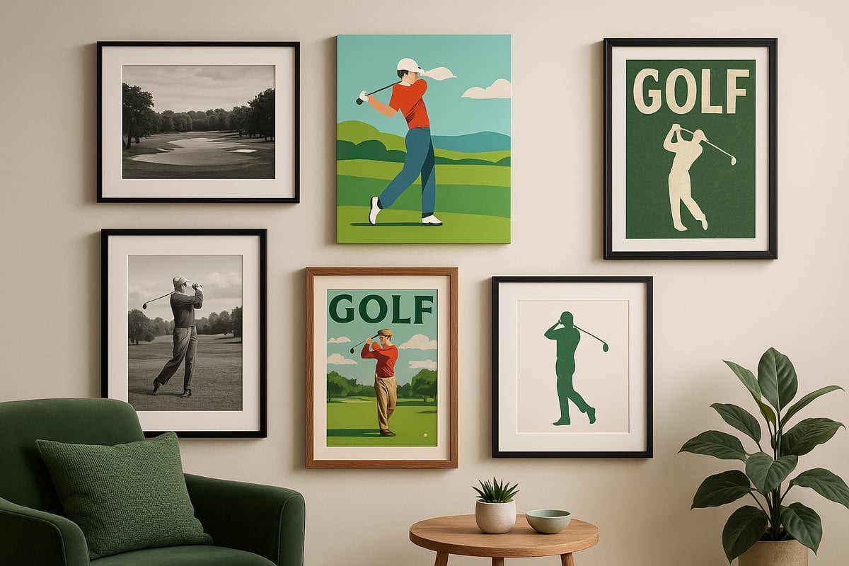 Types of Golf Prints: Styles, Formats, and Materials