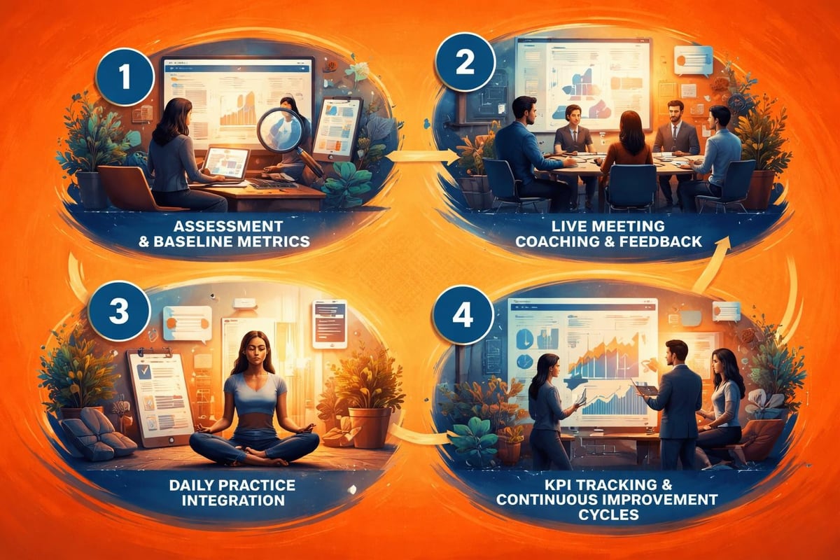 Implementation roadmap for presence coaching