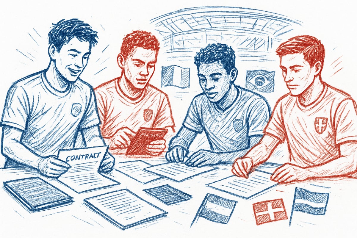Requisitos legales y administrativos para jugadores internacionales