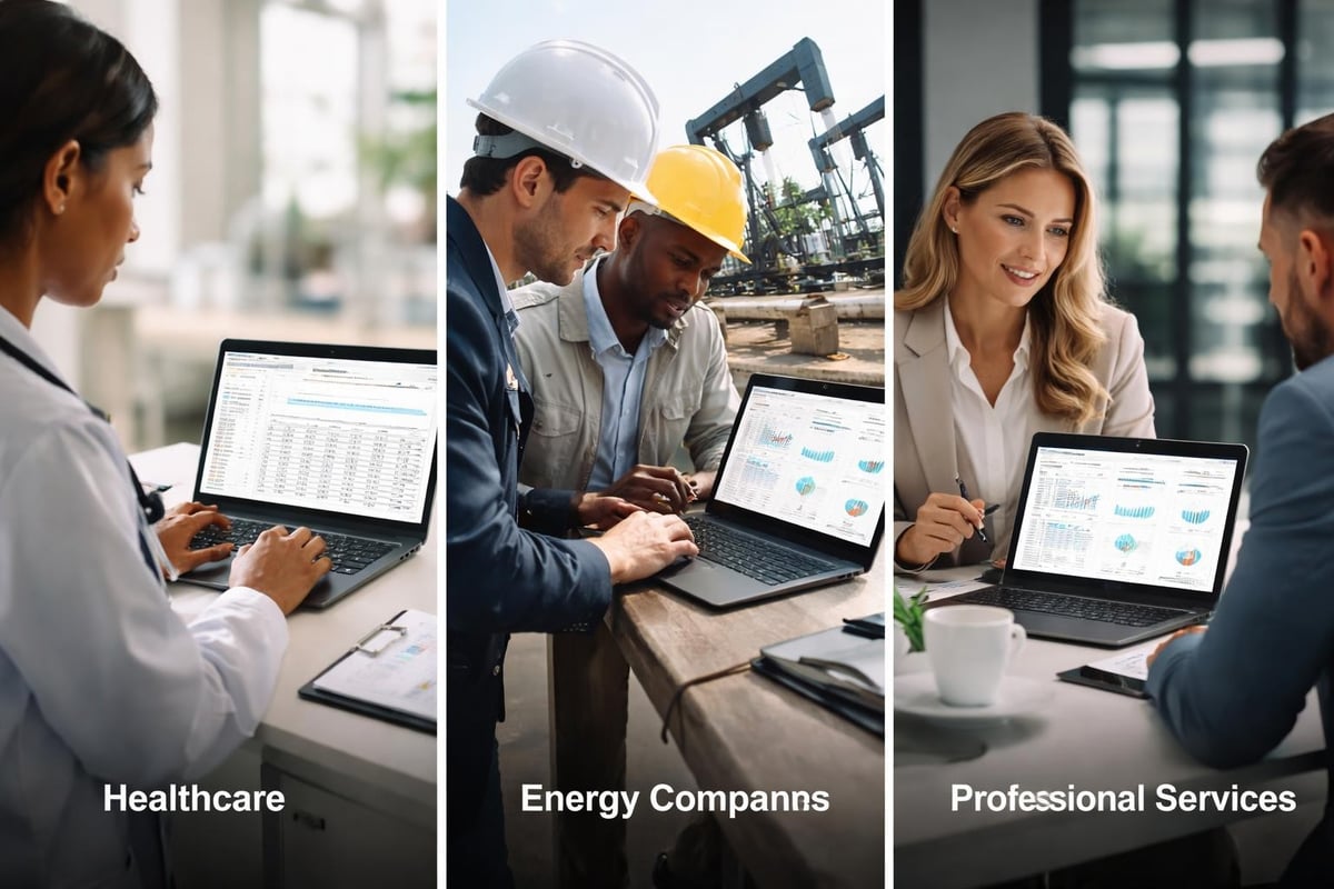 Excel applications across industries