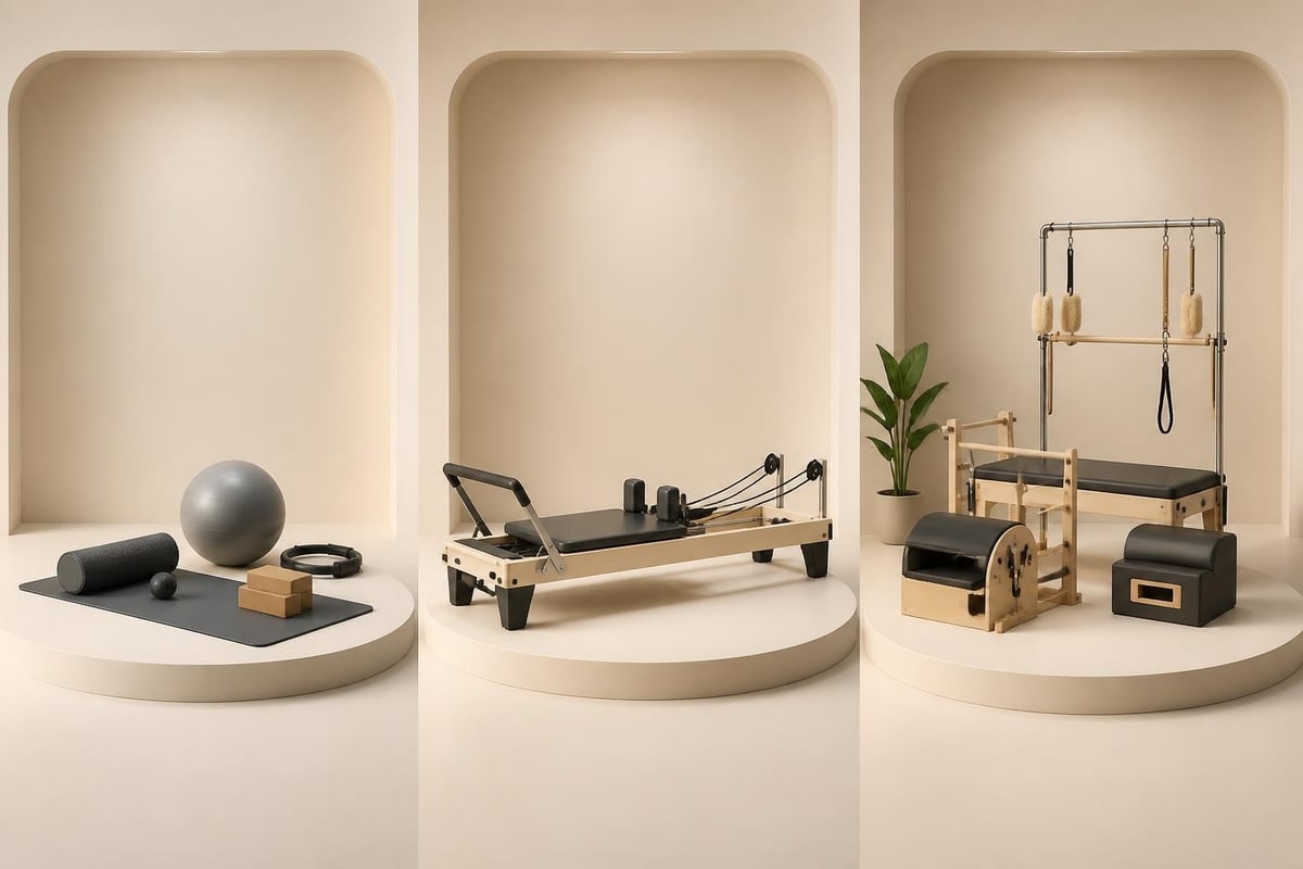 Home pilates setup options