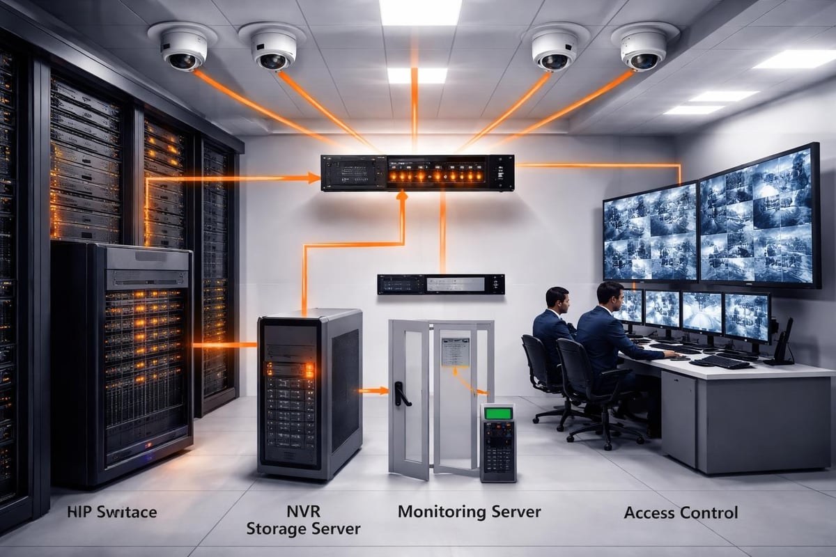 Network surveillance architecture