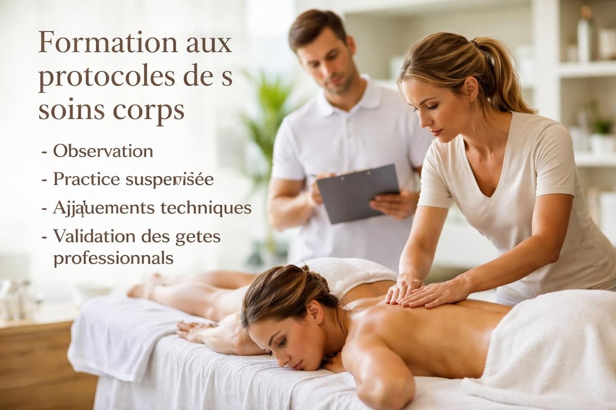 Formation et transmission des protocoles de soins corps