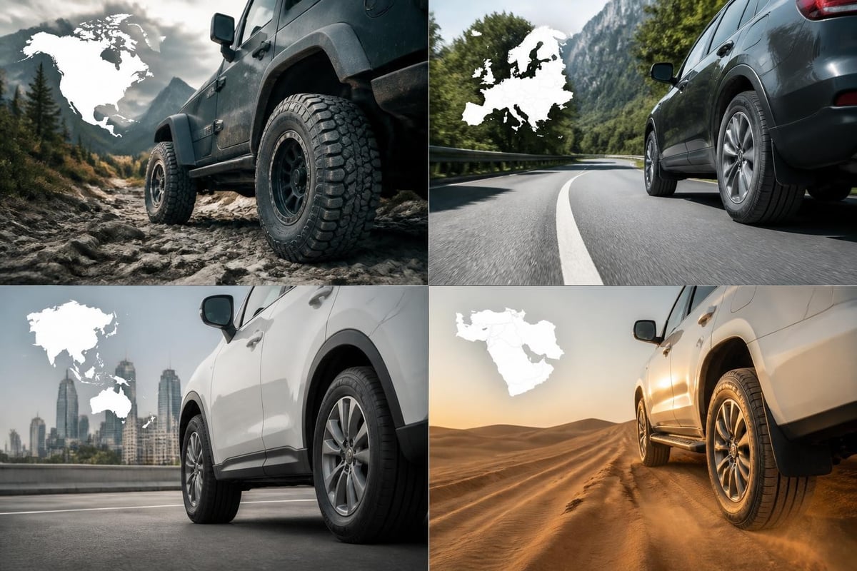 Pirelli AT tire market segments