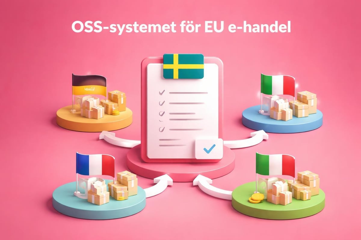 Shopify för svenska företag moms - Komplett guide 2026 2 EU-momshantering