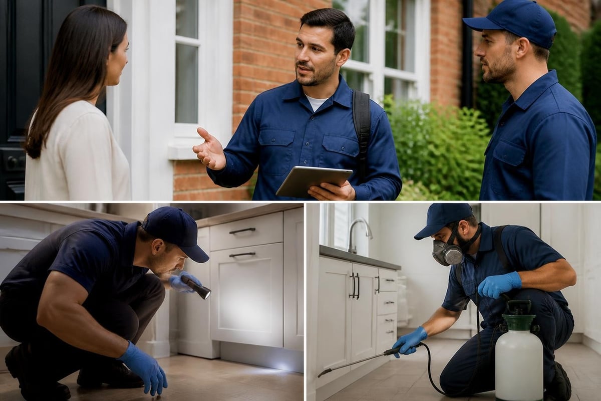 Team Pest Control: A Collaborative Approach to Elimination 2 Treatment coordination workflow