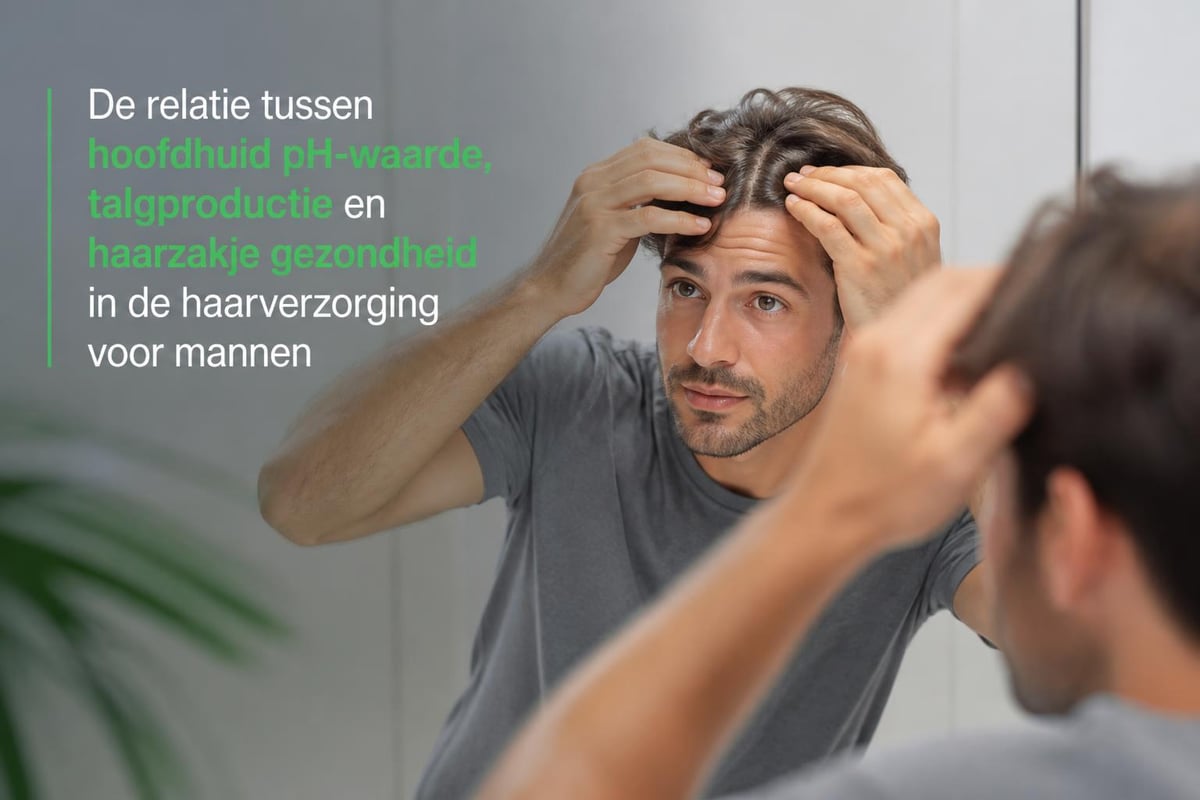 Hoofdhuid gezondheid bij mannen