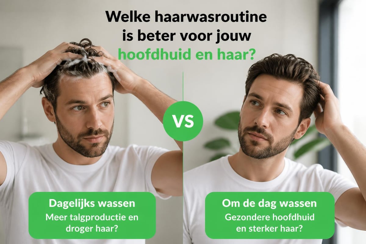 Wasfrequentie voor mannen