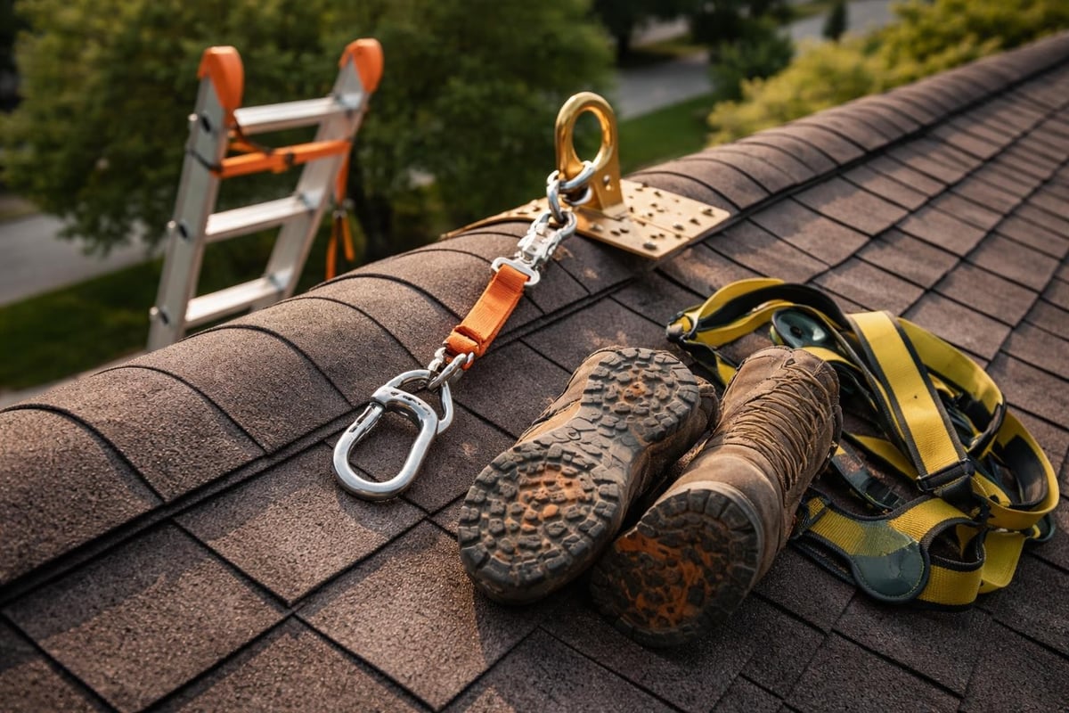Roof safety equipment