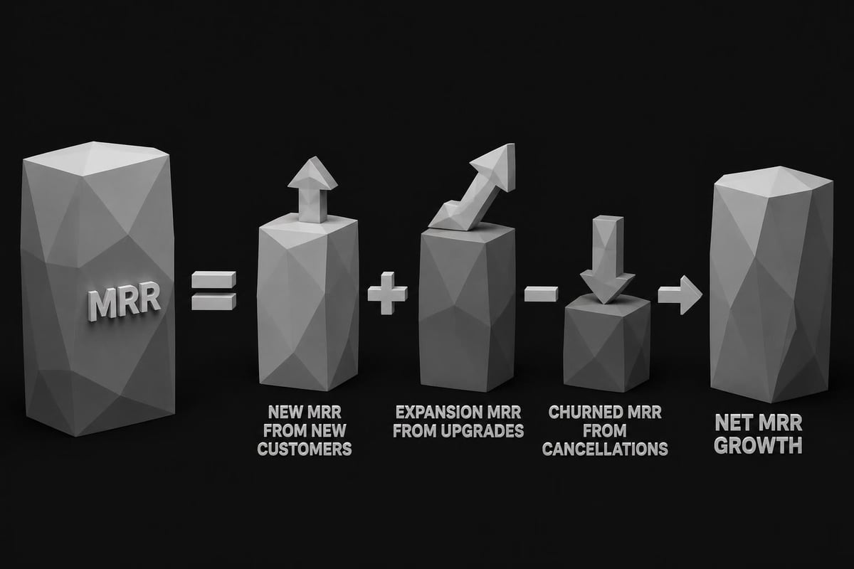 MRR components breakdown