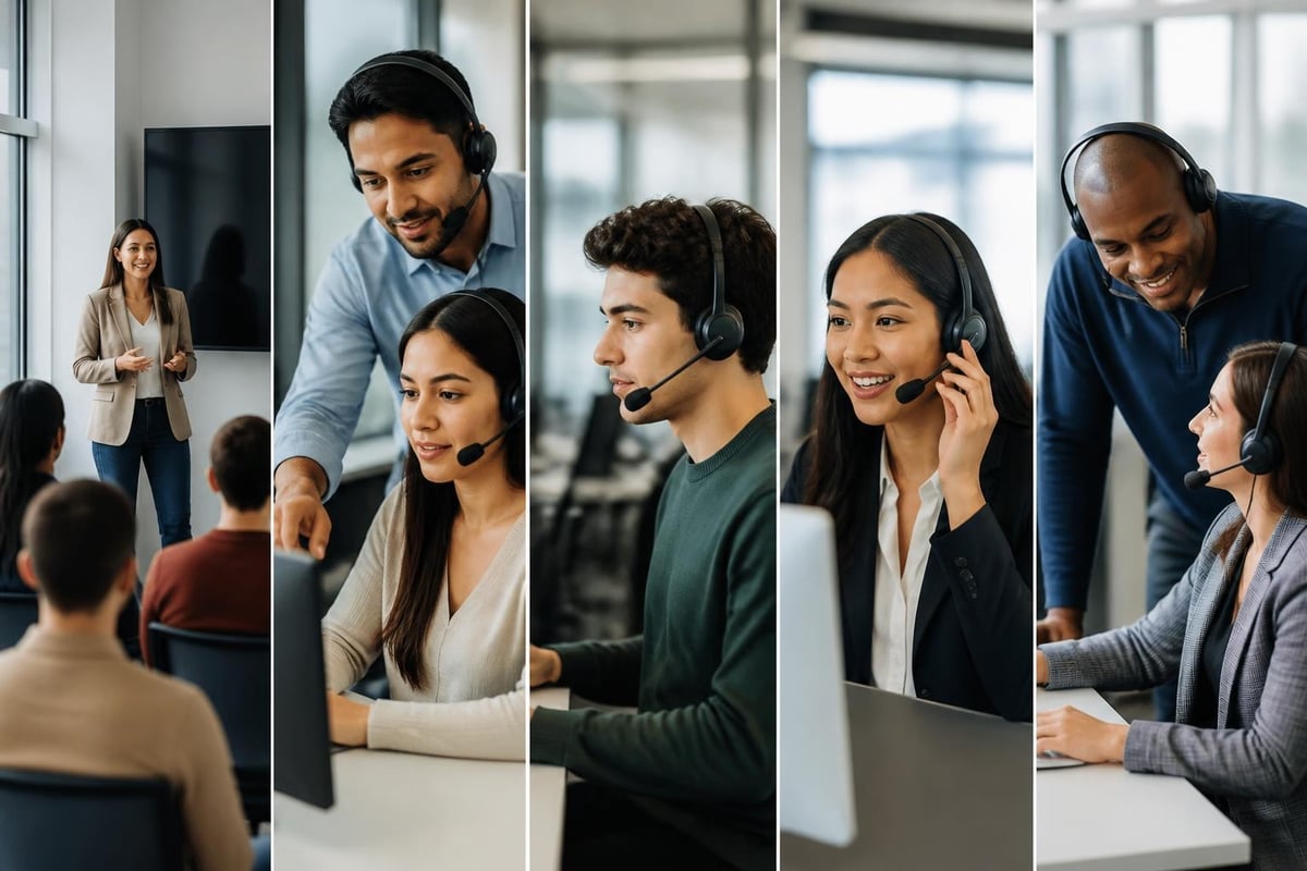 Contact center onboarding pathway
