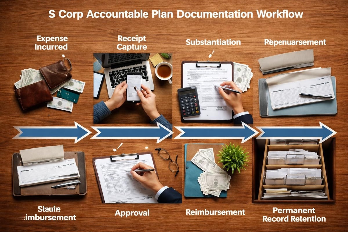 Expense documentation workflow