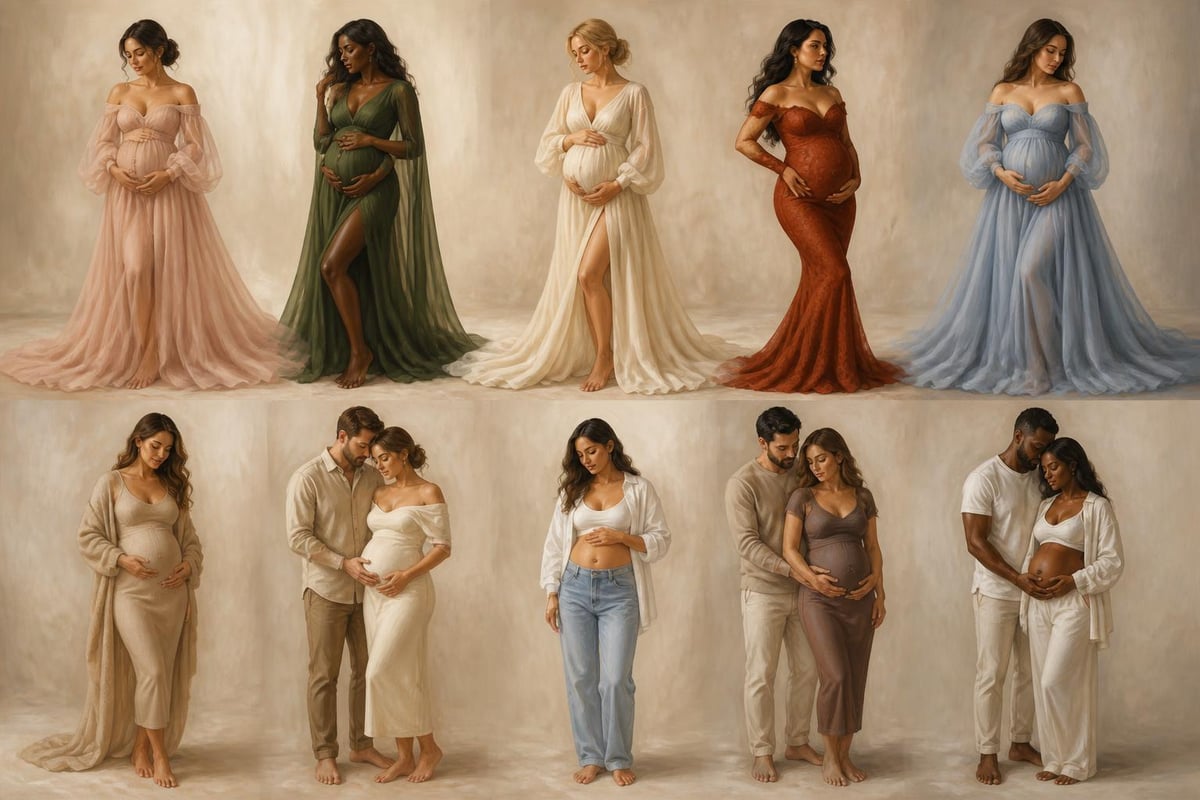 Maternity wardrobe options