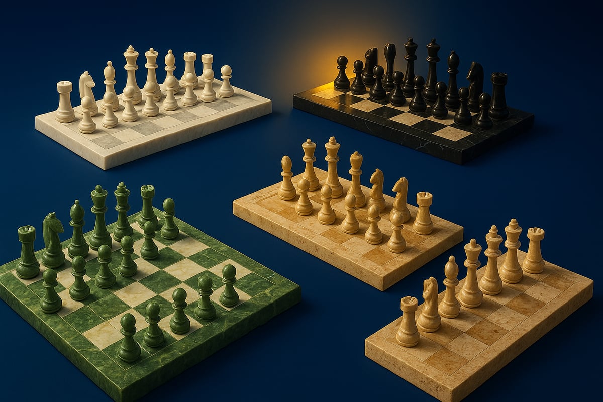 Types of Marble Chess Board Sets: Styles, Stones & Sizes