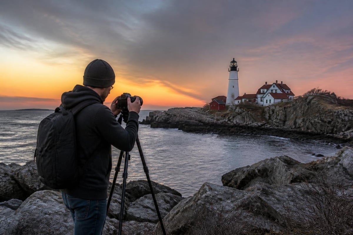 Lighthouse photography techniques