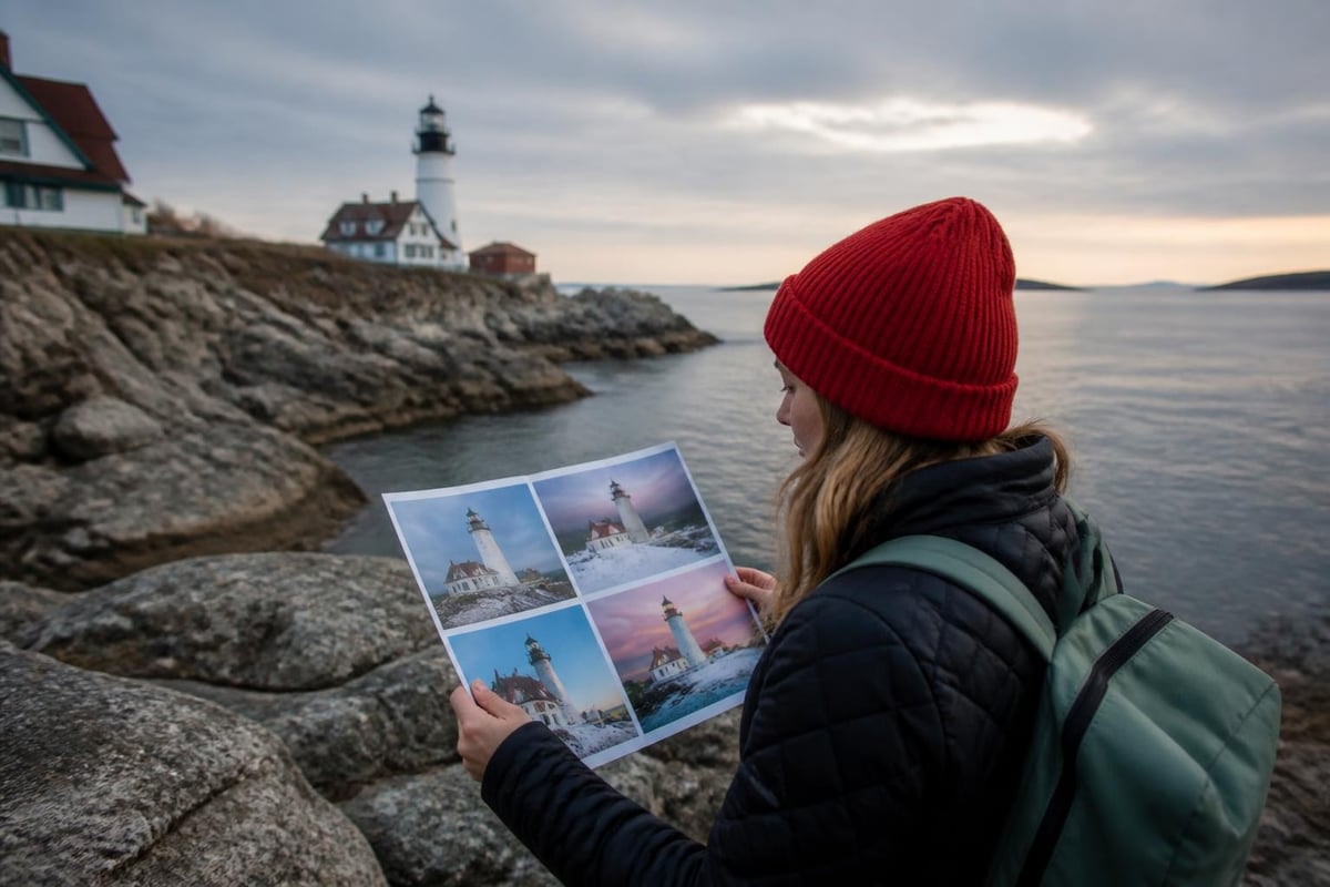 Seasonal lighthouse visiting strategies