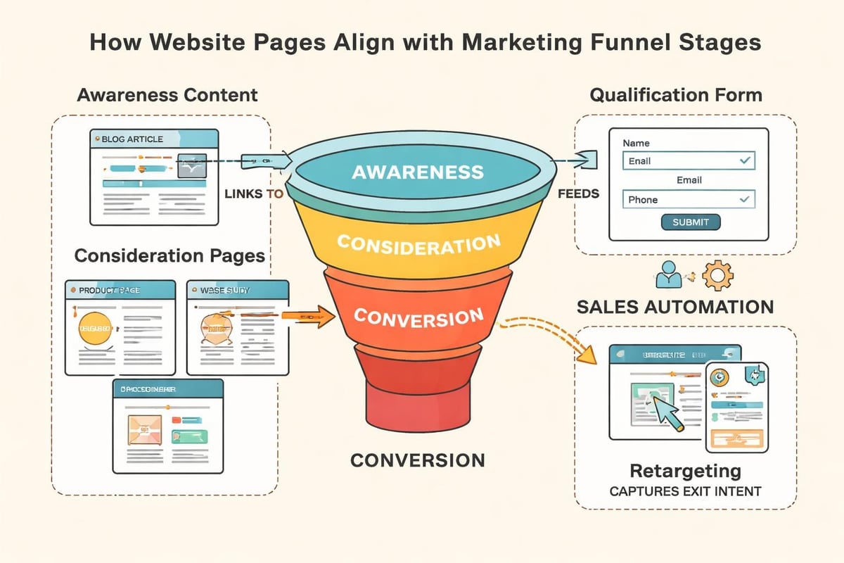 Marketing funnel integration