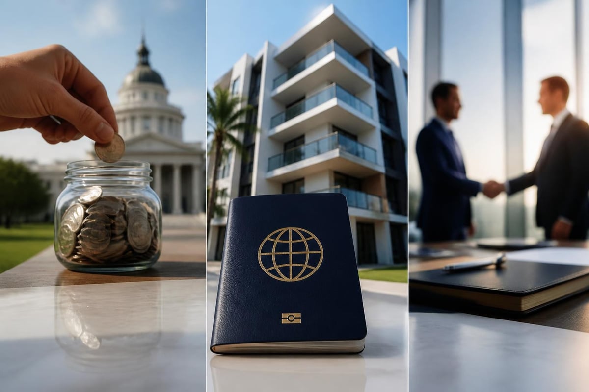 Investment pathways to citizenship