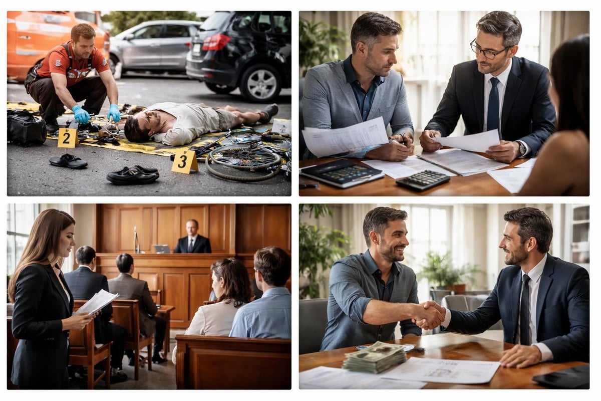 Motorcycle case timeline