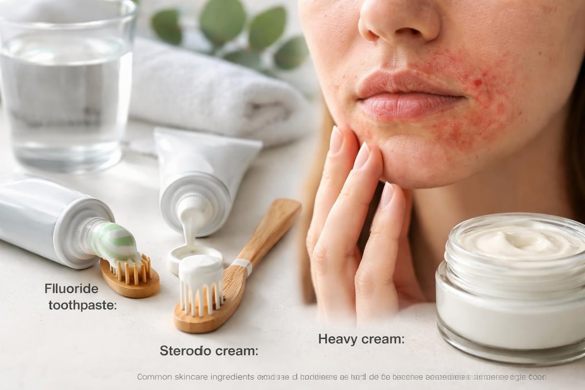 Perioral dermatitis triggers and causes