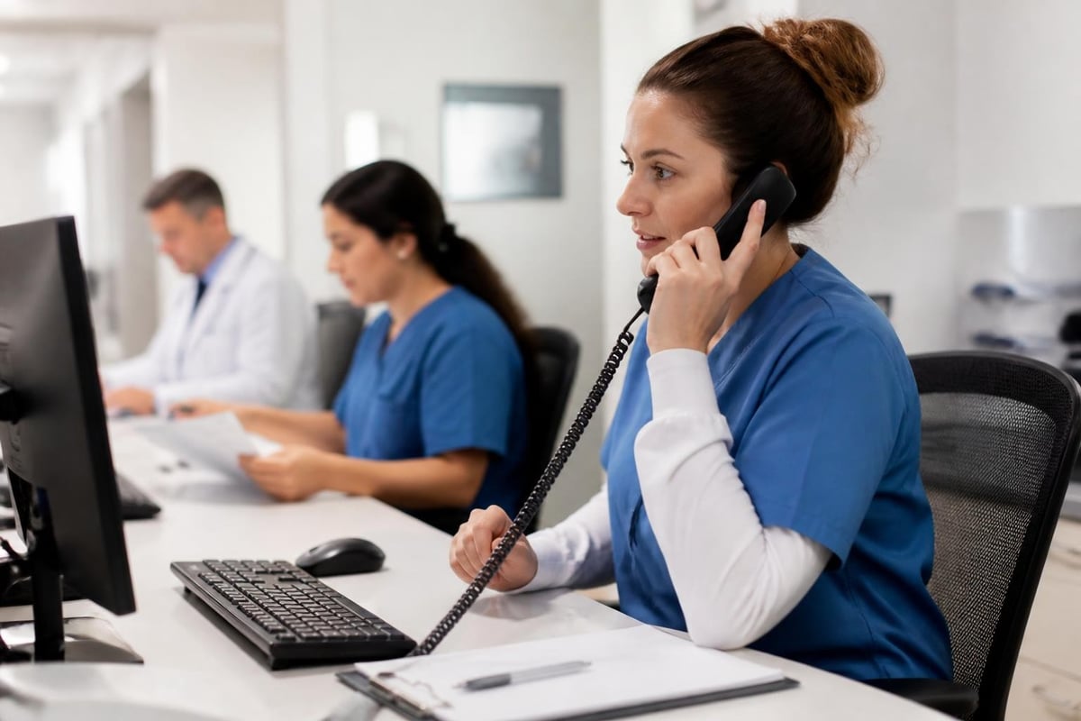 Medical office workflow coordination
