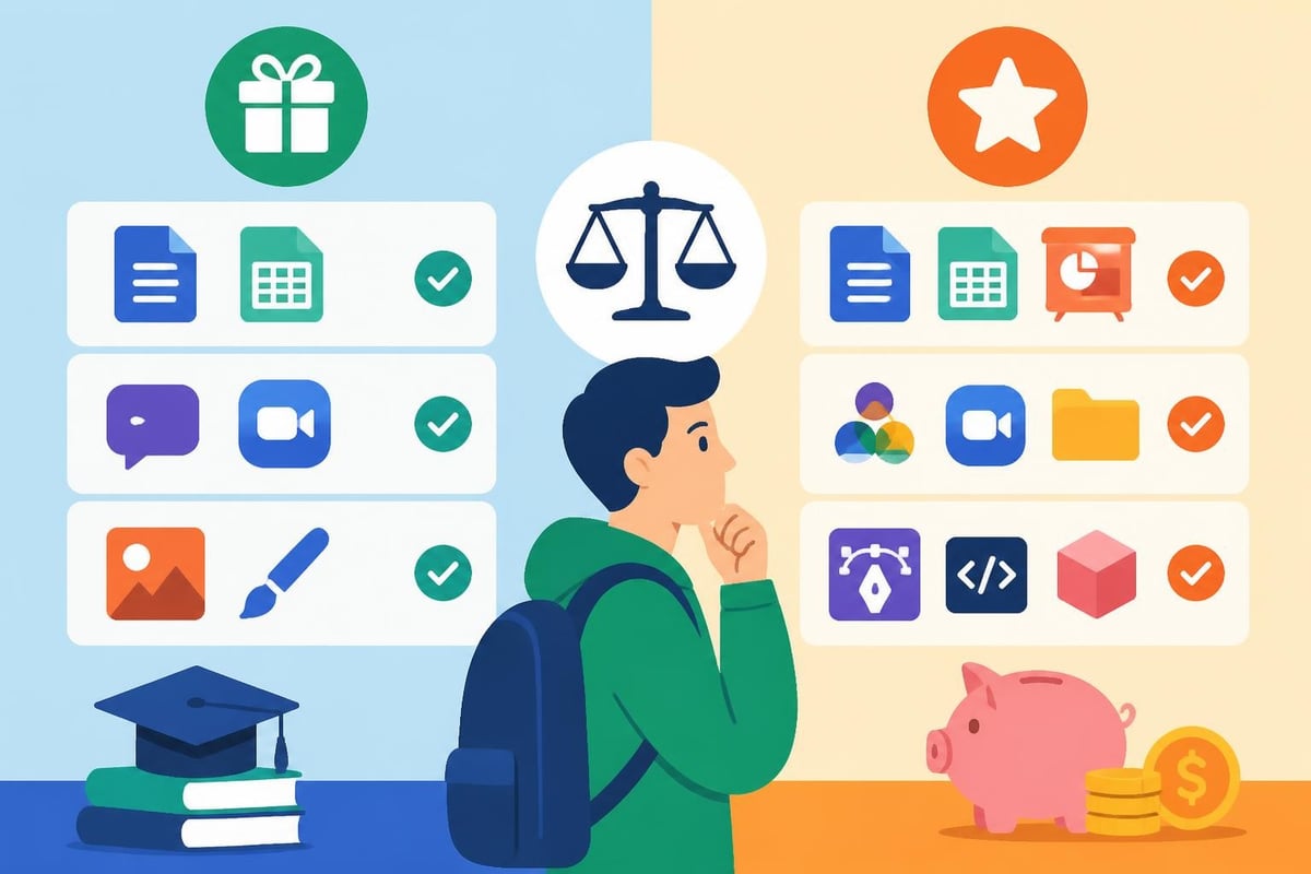 Student software budgeting