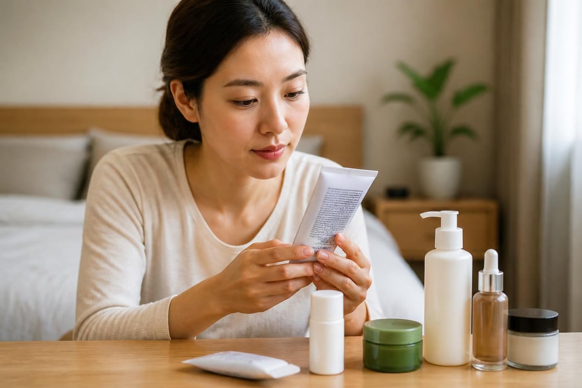 Skincare product evaluation