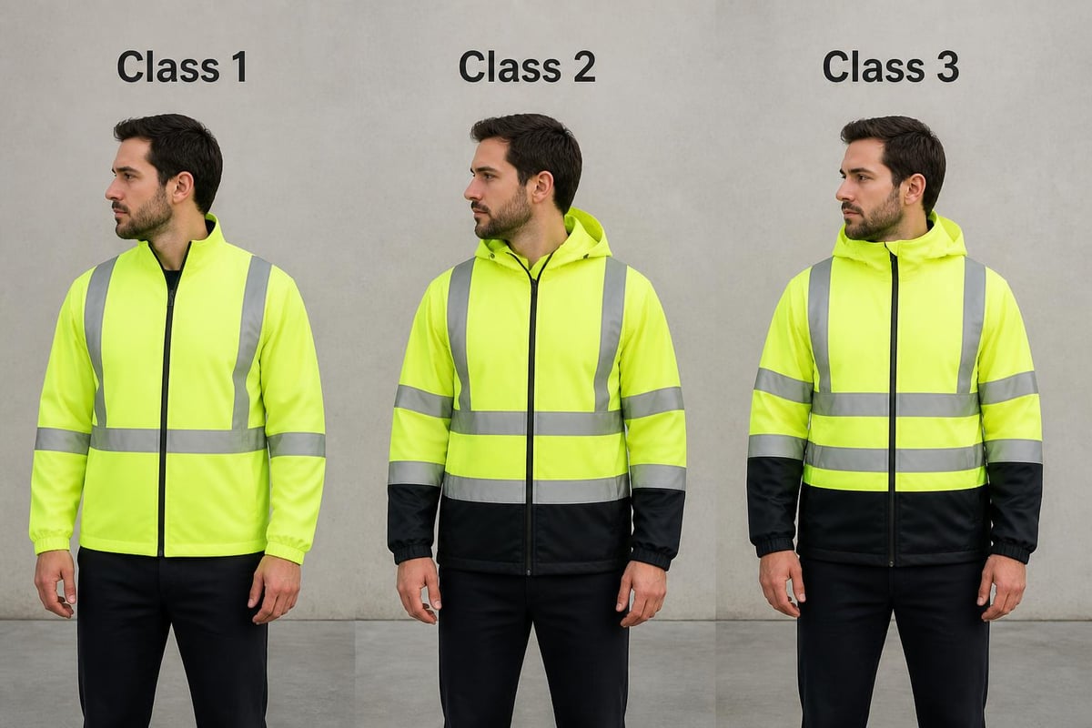 High vis jacket safety classes