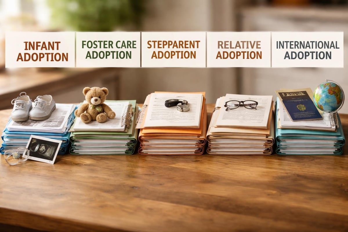 Indiana adoption types comparison