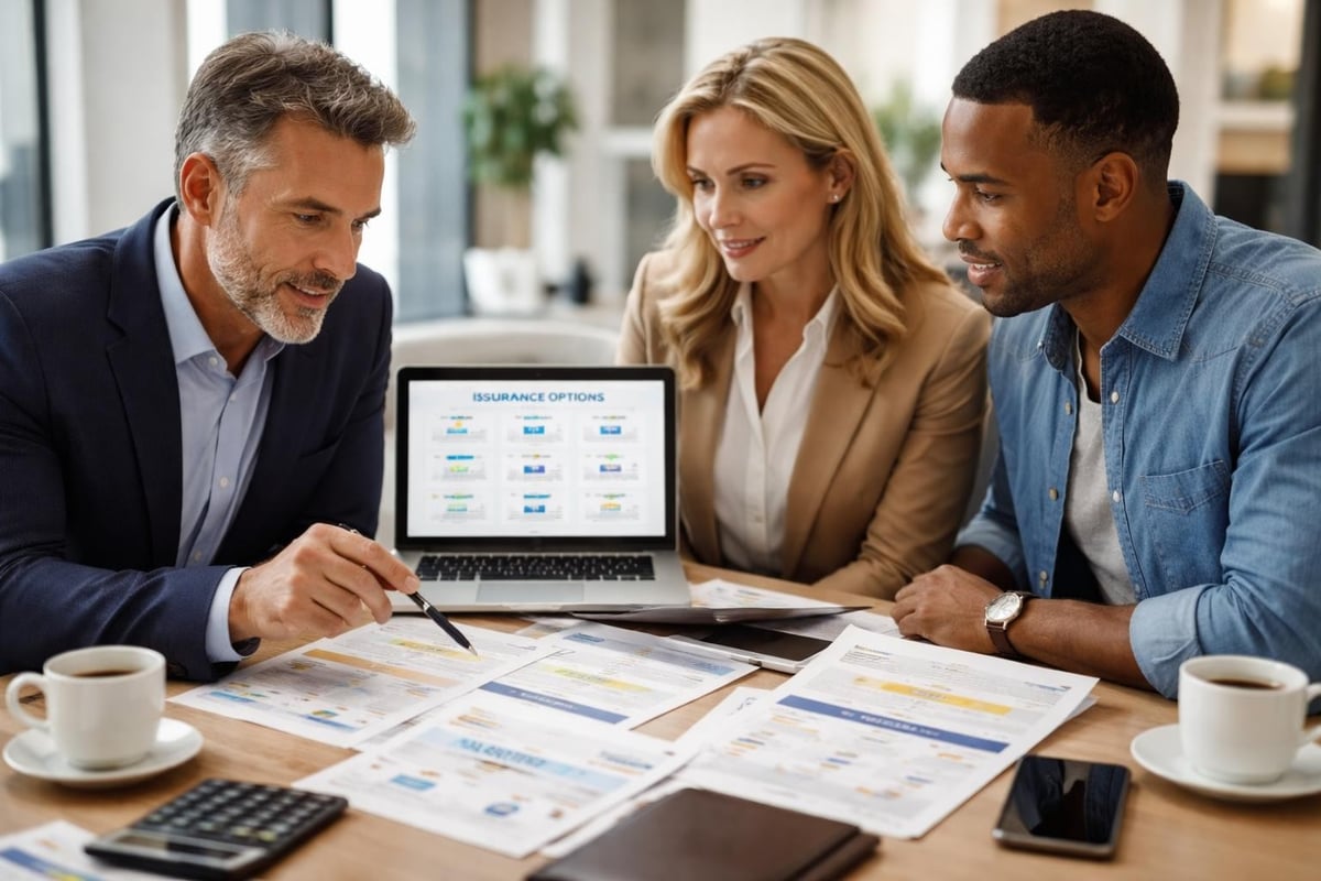 Insurance broker consultation process