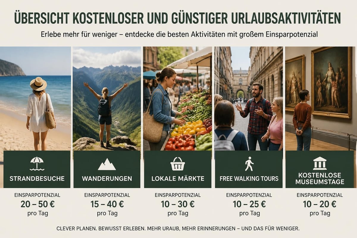 Budget-Aktivit&auml;ten im Urlaub
