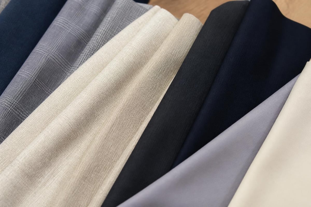 Custom menswear fabrics