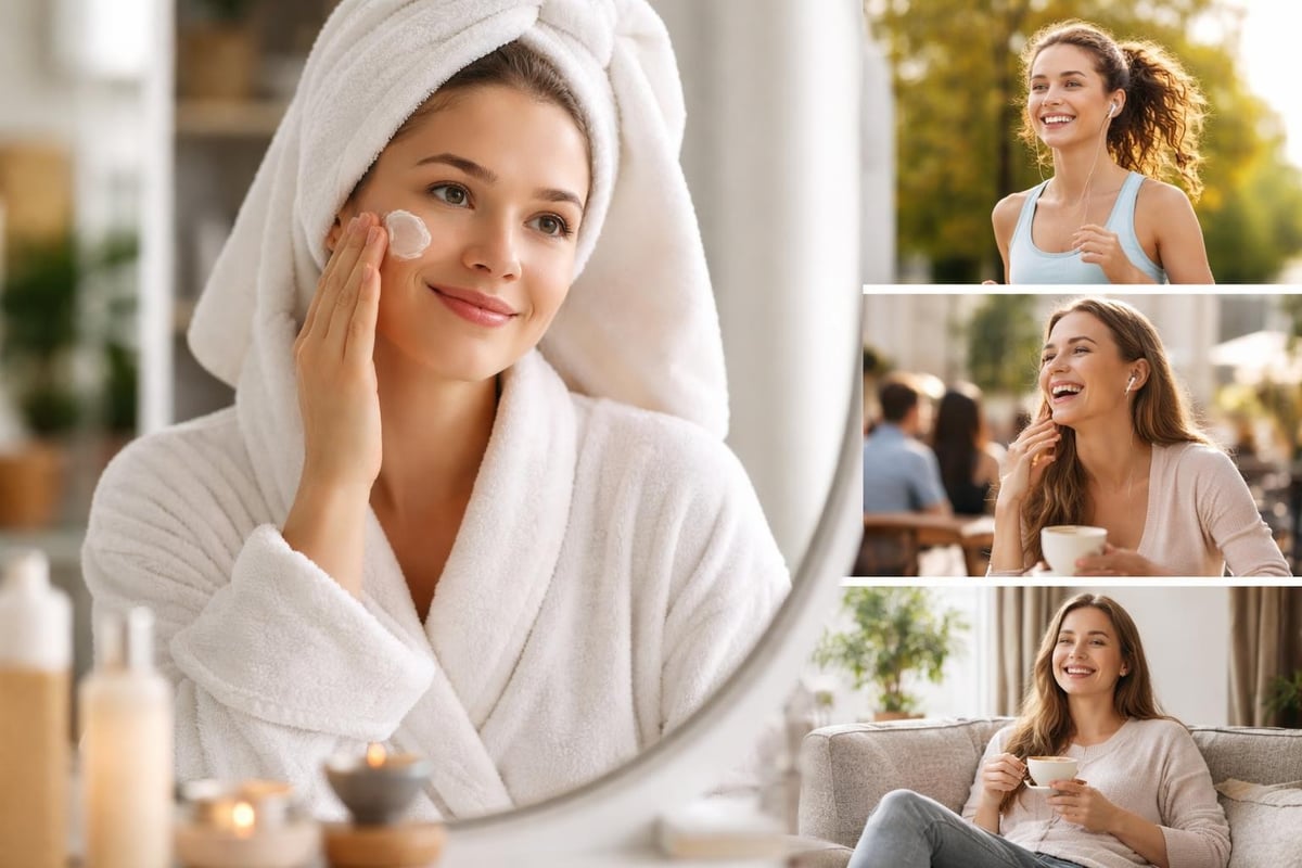 Body care routine self-care benefits