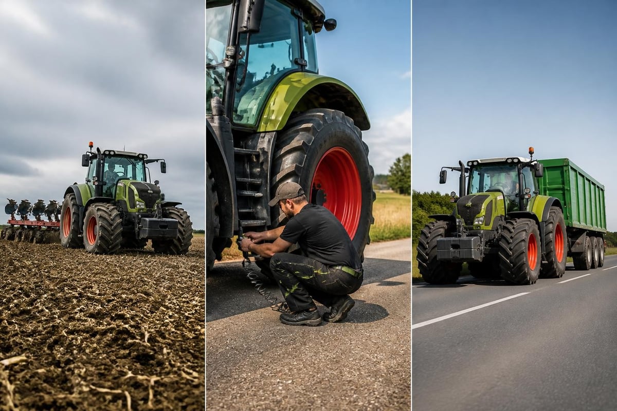 Tires Farm: Complete Guide to Agricultural Tire Selection 3 Tire pressure management systems