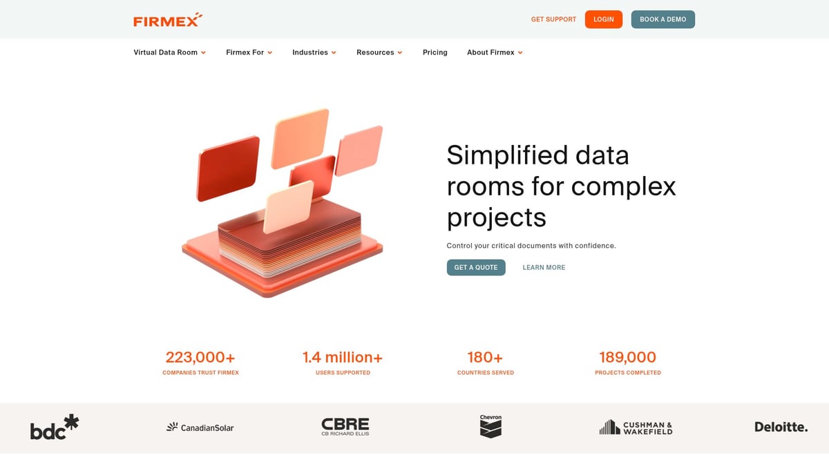 7 Essential Electronic Data Room Providers for 2026 - Firmex