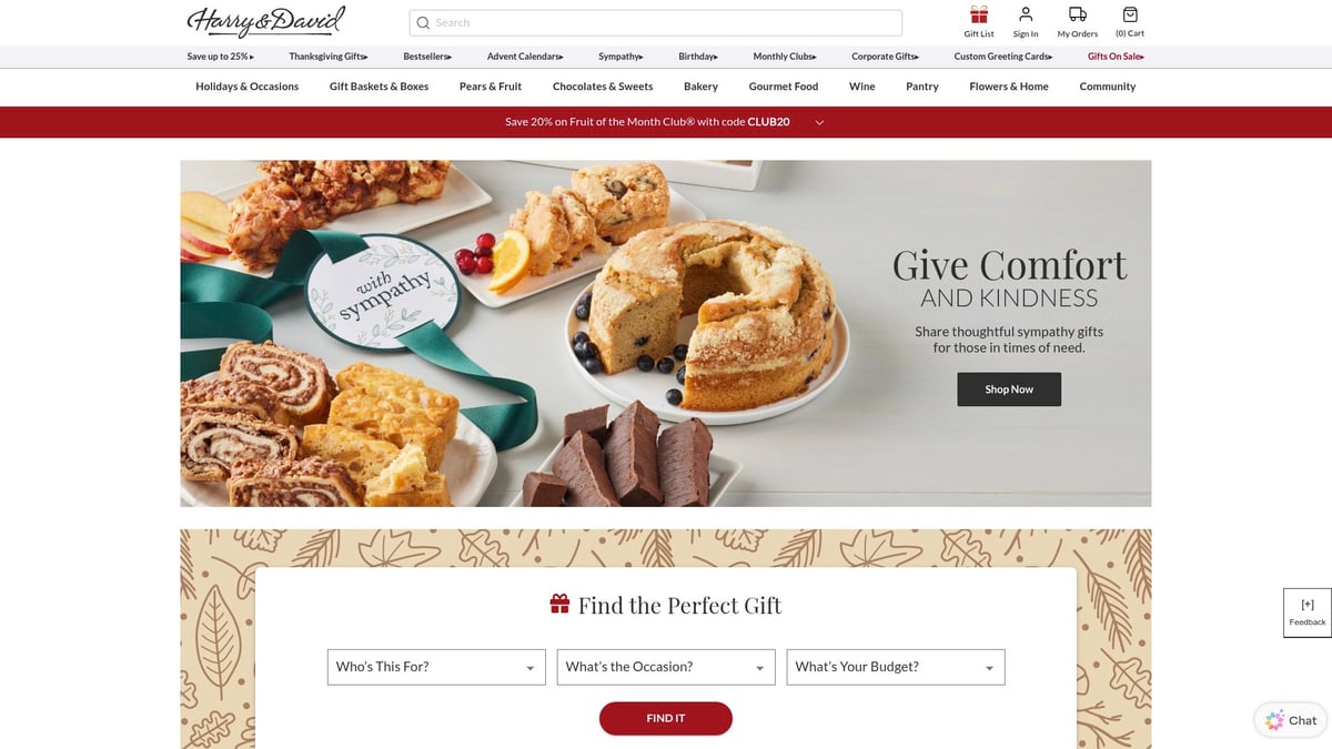 9 Best Holiday Gift Baskets For Clients In 2025 - Harry & David: Deluxe Holiday Signature Basket