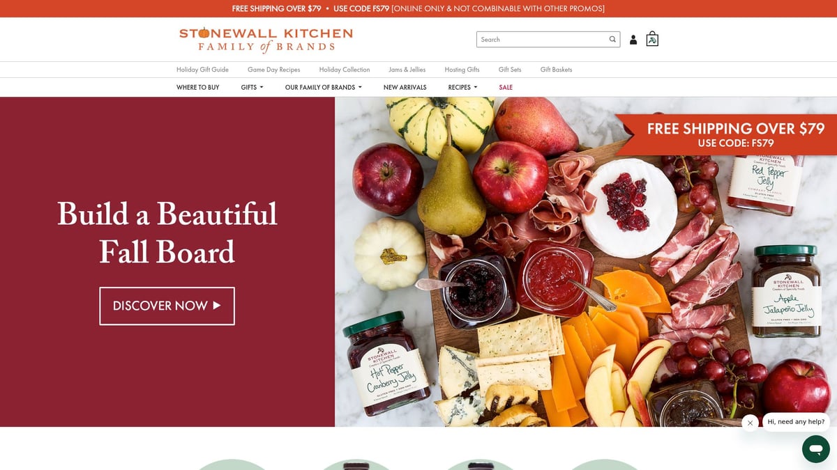 9 Best Holiday Gift Baskets For Clients In 2025 - Stonewall Kitchen: Holiday Entertainer’s Gift Basket