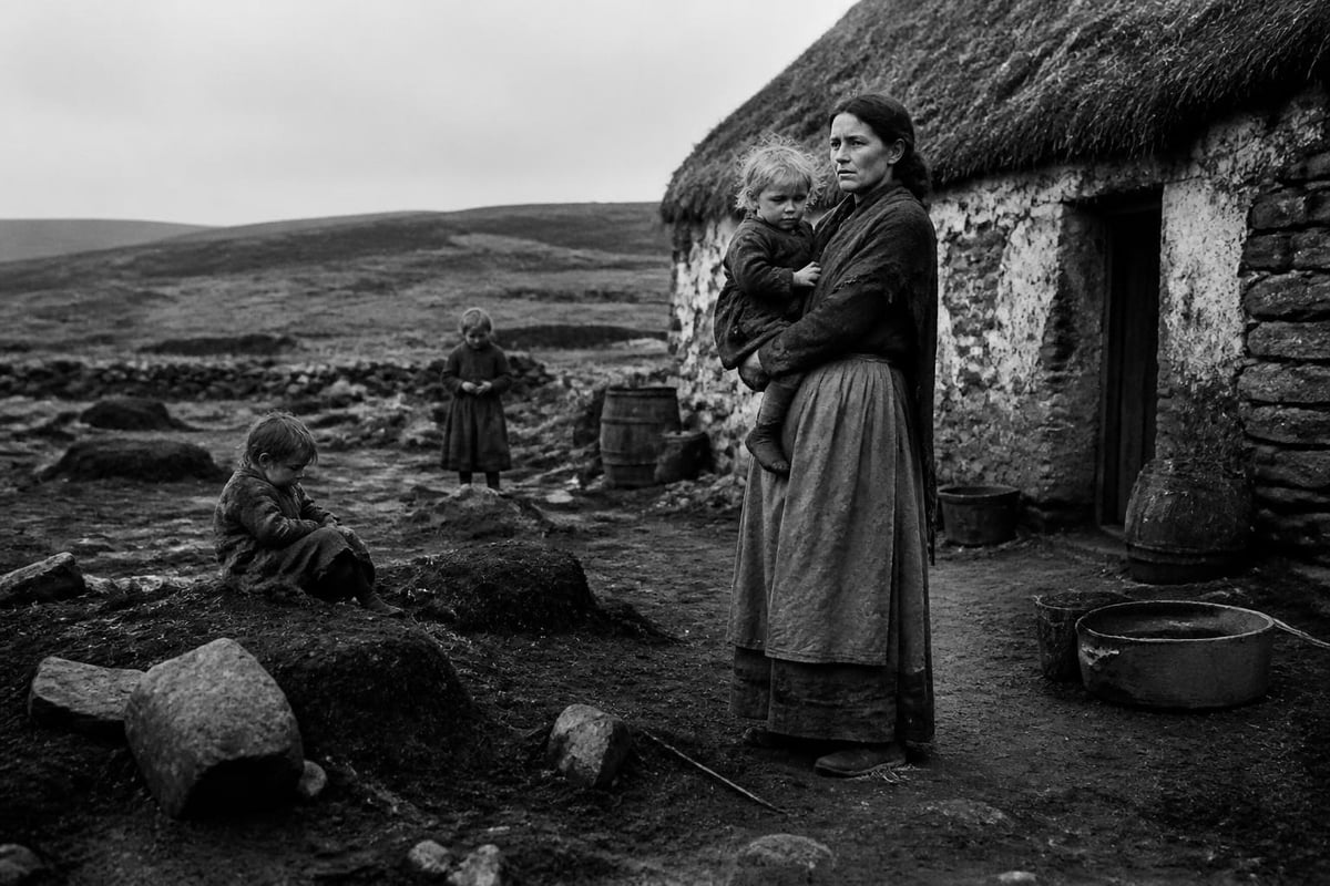 Irish village context 1879