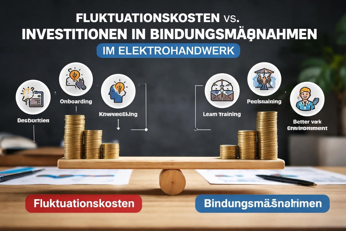 Kostenvergleich Mitarbeiterbindung